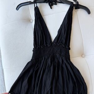 Sol&Luna Black Halter Dress